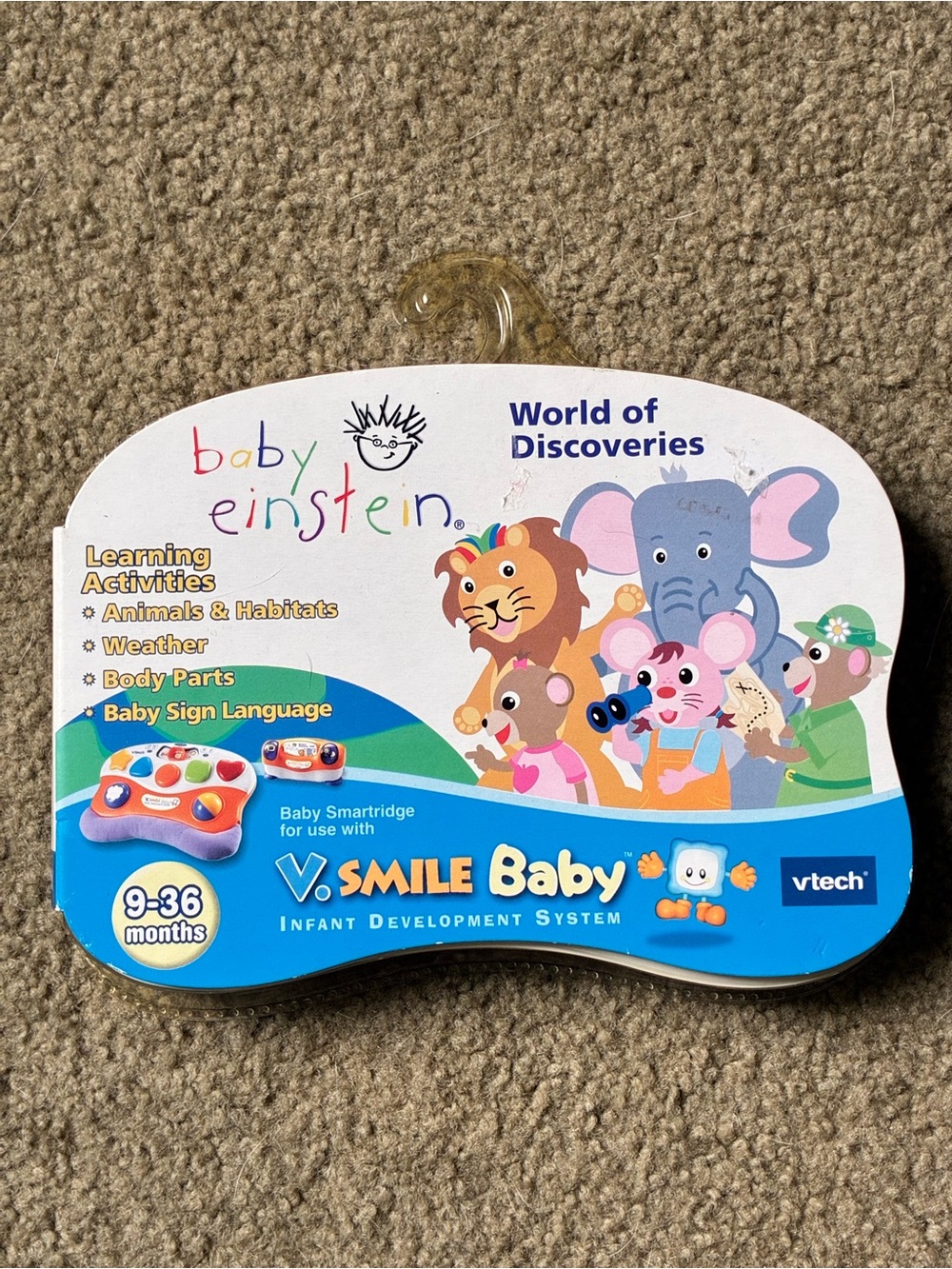 Baby Einstein world of discoveries, V baby by Vtech 9-36 months